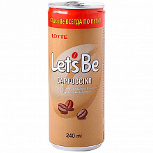 Кофе lets be в банках Sea Salt безалк. 240 мл ж/б