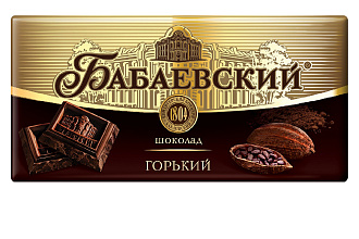 Шоколад Горький 90гр. Бабаевский