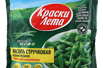 Фасоль стручковая резаная 400гр./8шт. КЛ 