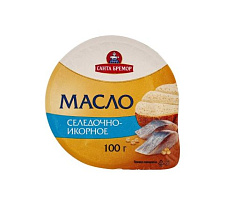 Масло бутербродное Селедочно-икорное 100гр./12 Бремор 