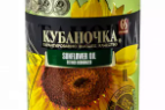 Масло подсолнечное рафин. ВС ГОСТ пл./б. 0,5л./15шт. Кубаночка