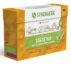 Synergetic Бесфосфатные таблетки 25 шт для ПММ