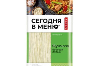 Лапша бобовая ФУНЧОЗА 200гр. Сегодня в меню