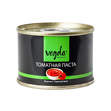 Томатная паста  Италия Vegda product 70гр. жб 