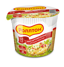 Пюре картофельное с Мяс. вкусом 40гр./24шт. (стакан) Роллтон 