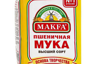 Мука Пшеничная в/с 1кг. МАКФА