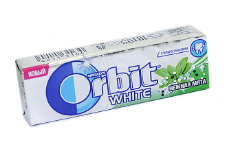 Жевательная резинка Orbit Нежная Мята 1/30шт./20бл."Ригли"