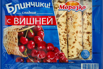 Морозко блинчики с вишней 370 г
