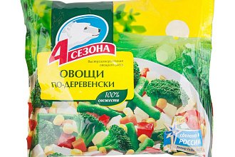 Овощи По-Деревенски 400гр. 4СЕЗОНА