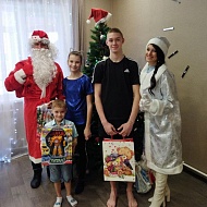ППО Новосибирска поздравила детей с Новым годом