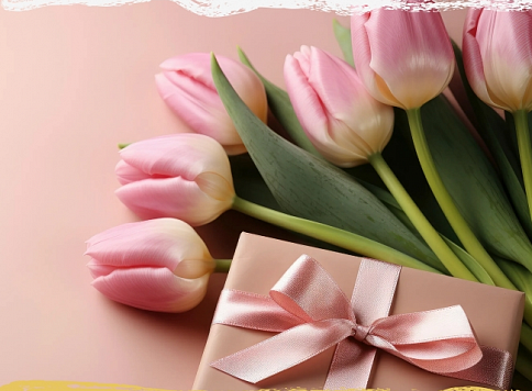 Поздравляем с международным женским днём — 8 Марта!