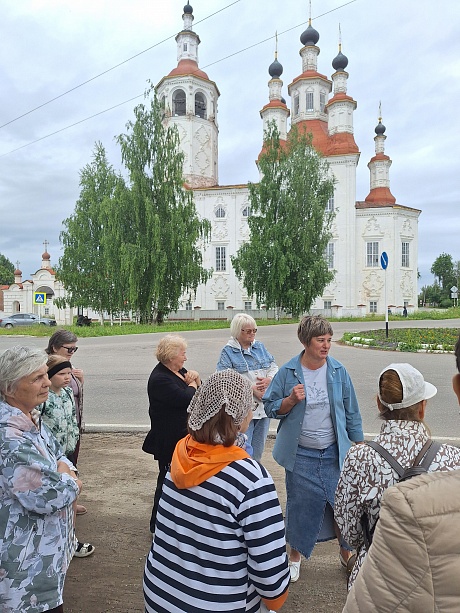 Члены ППО Вологды посетили старинный город Тотьму