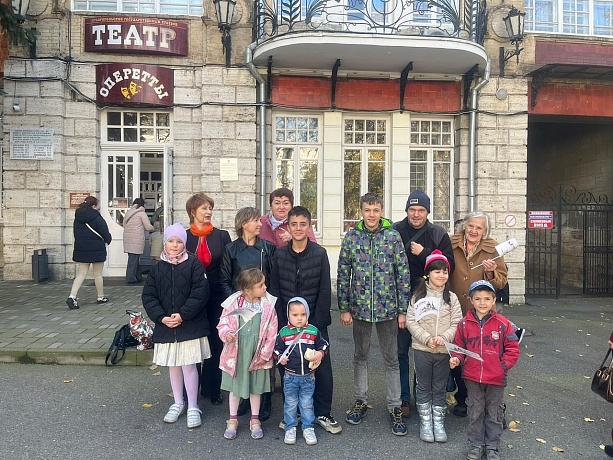 Дети членов ППО КМВ окунулись в мир театра благодаря «Культурной осени»
