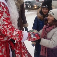 Новогоднюю сказку для детей подготовила ППО Пскова